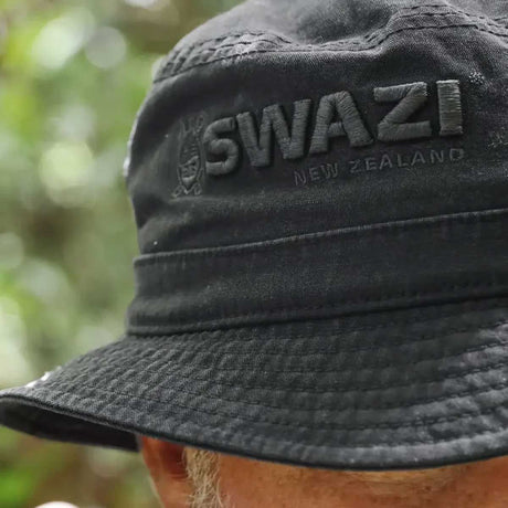 SWAZI Bucket Hat - Black
