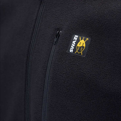 SWAZI Bush Shirt Fleece - Mens - Black