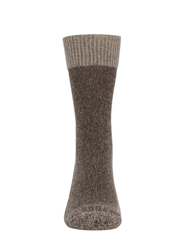 SWAZI Cabin Socks - Possum Merino Blend - Wheat