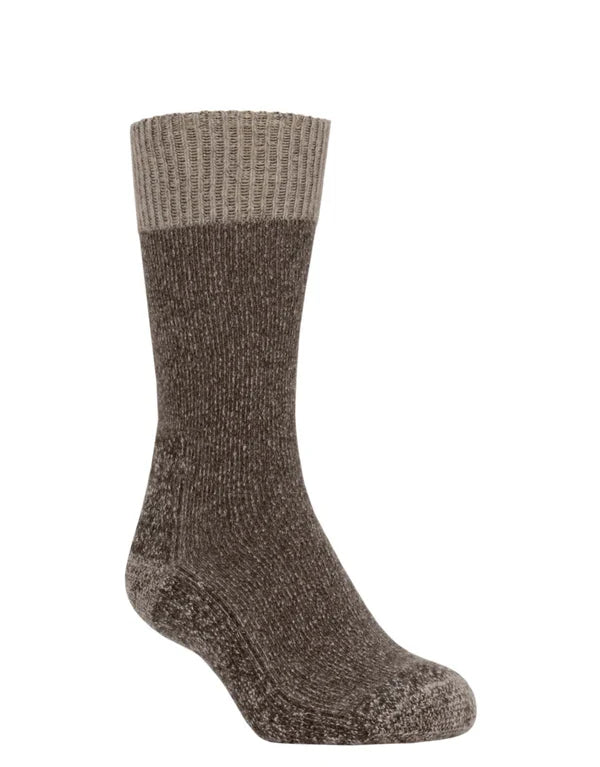 SWAZI Cabin Socks - Possum Merino Blend - Wheat