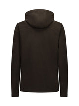 SWAZI Catlin Hooded Jacket Womens Bark, rear view