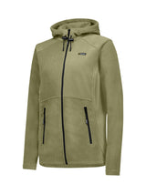 SWAZI Catlin Hooded Jacket Womens Tussock, angled view