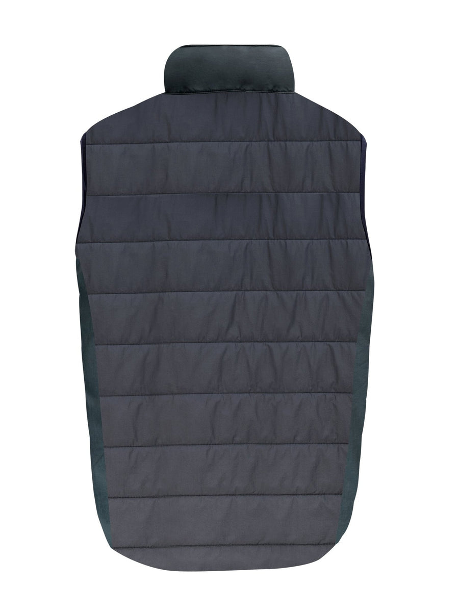 SWAZI Chamois Insulation Vest Mens Granite, rear view