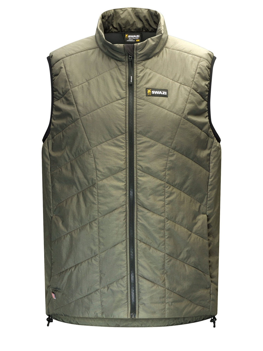 SWAZI Chamois Insulation Vest Mens Ranger, front view