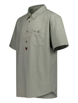 SWAZI Drifter Shirt Mens Olive, angled view