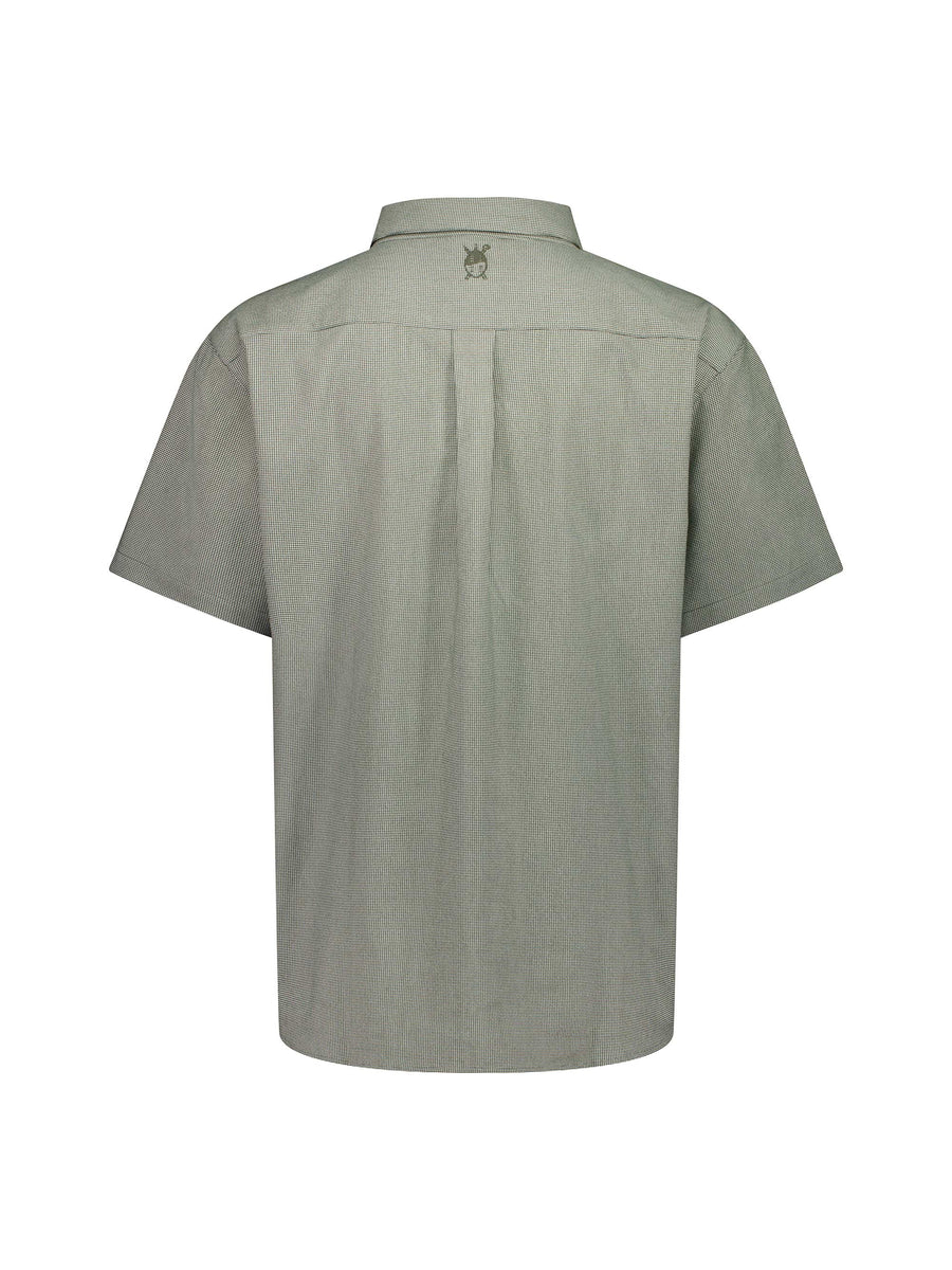 SWAZI Drifter Shirt Mens Olive, rear view