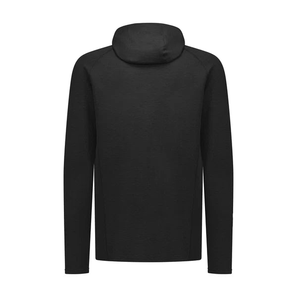 SWAZI Everest Merino Hooded Shirt - Mens – Black