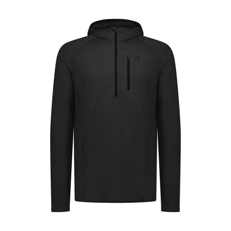 SWAZI Everest Merino Hooded Shirt - Mens – Black