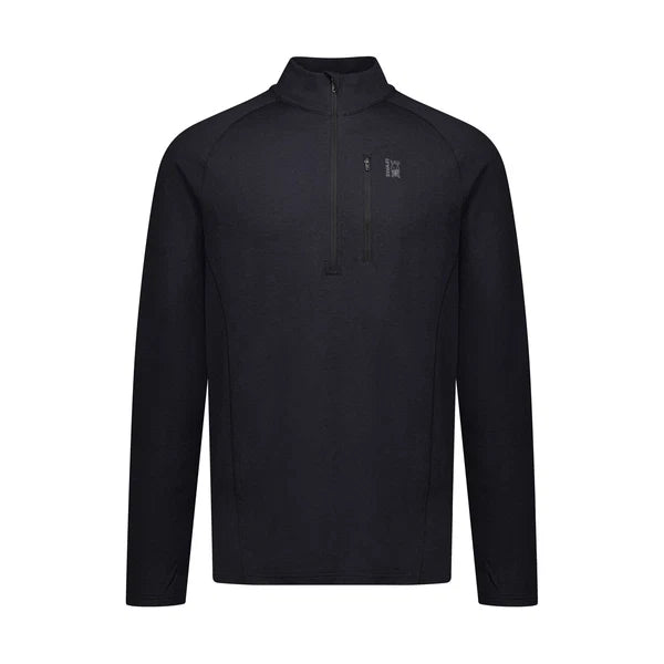 SWAZI Everest Merino Shirt - Mens – Black