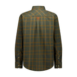 SWAZI Fairlie Shirt - Mens – Olive /Orange