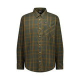 SWAZI Fairlie Shirt - Mens – Olive /Orange