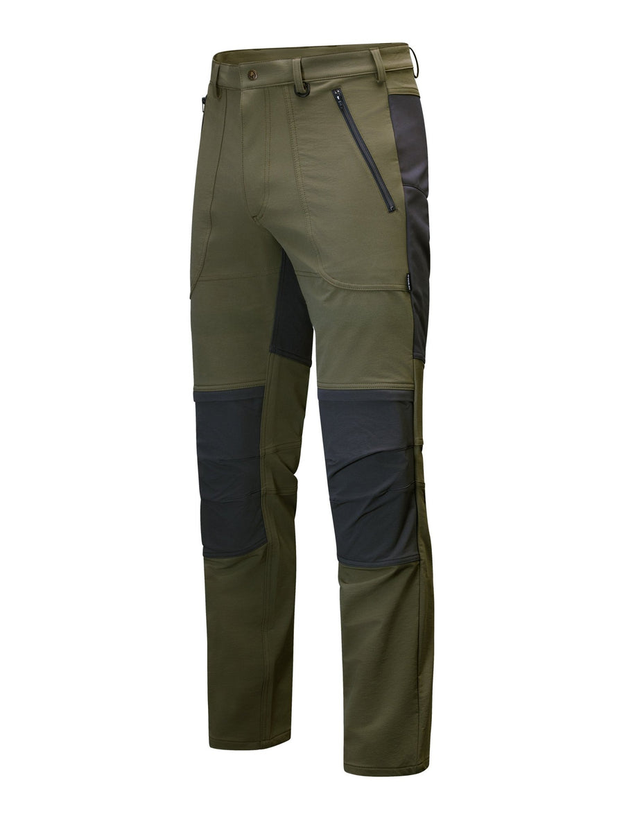 SWAZI Forest Pants III Mens Gran Green, angled view