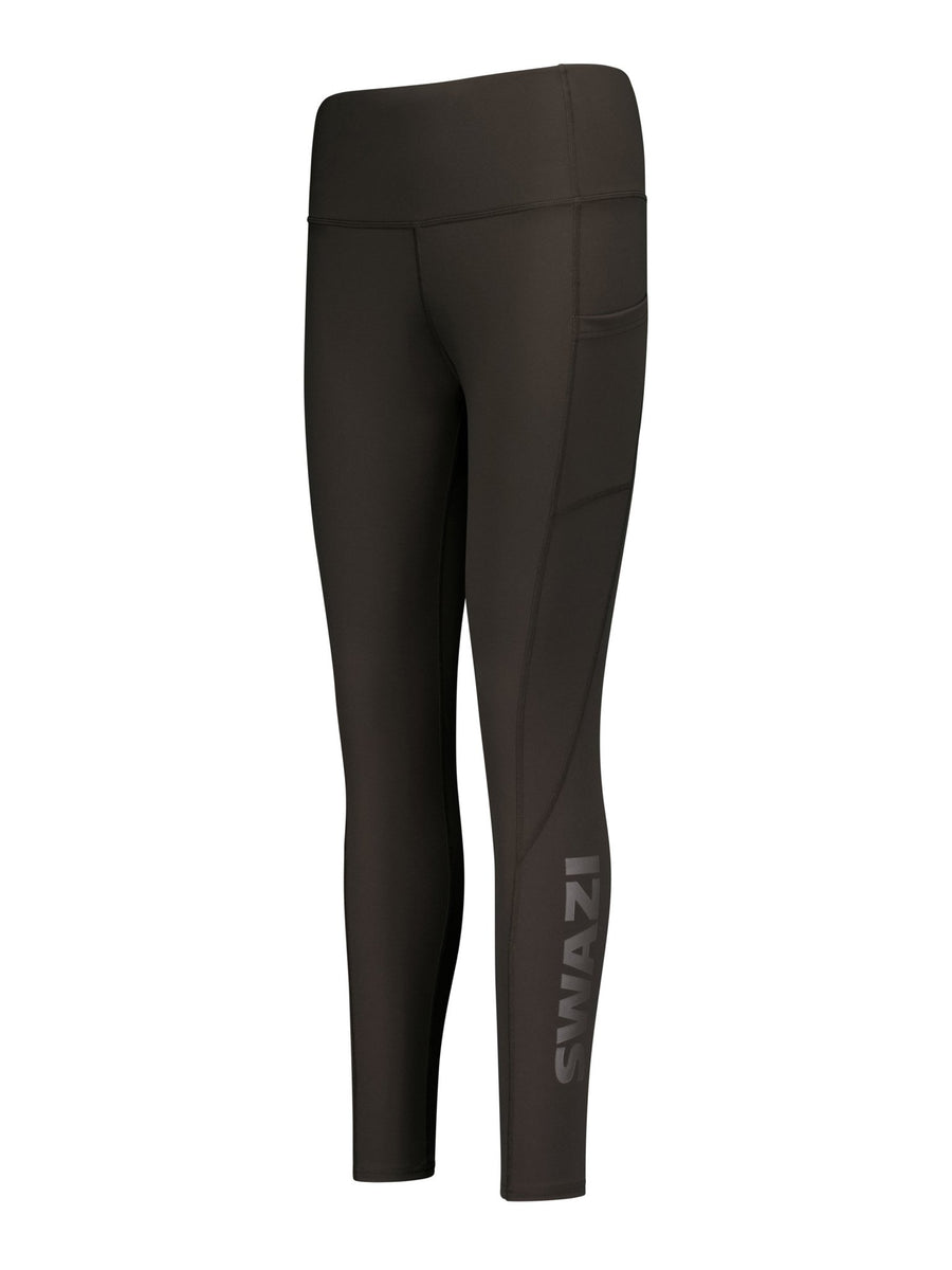 SWAZI Ionia Tights Womens Bark, angled view