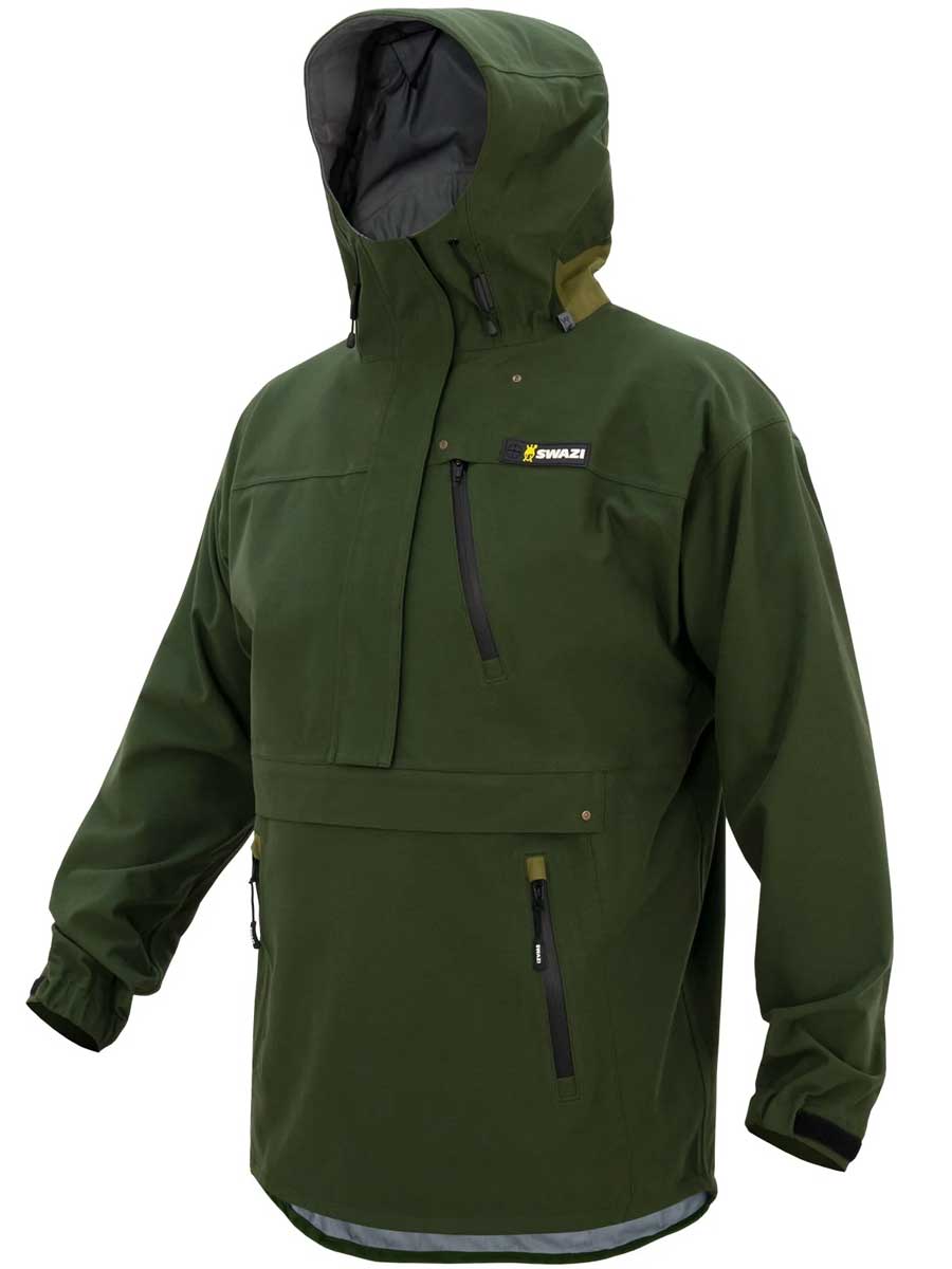 SWAZI Kagoule Waterproof Smock - Mens - Olive