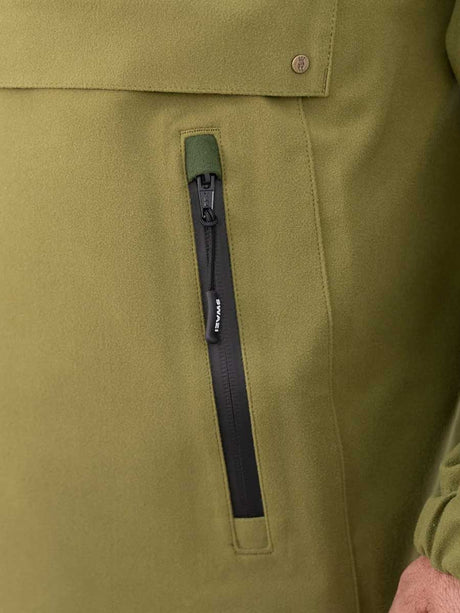SWAZI Kagoule Waterproof Smock - Mens - Tussock Green