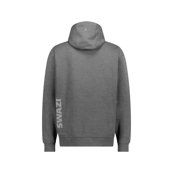 SWAZI Larrikin Hoodie - Mens - Mid-Grey Marle