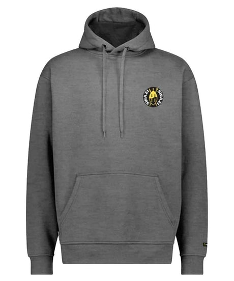 SWAZI Larrikin Hoodie - Mens - Mid-Grey Marle