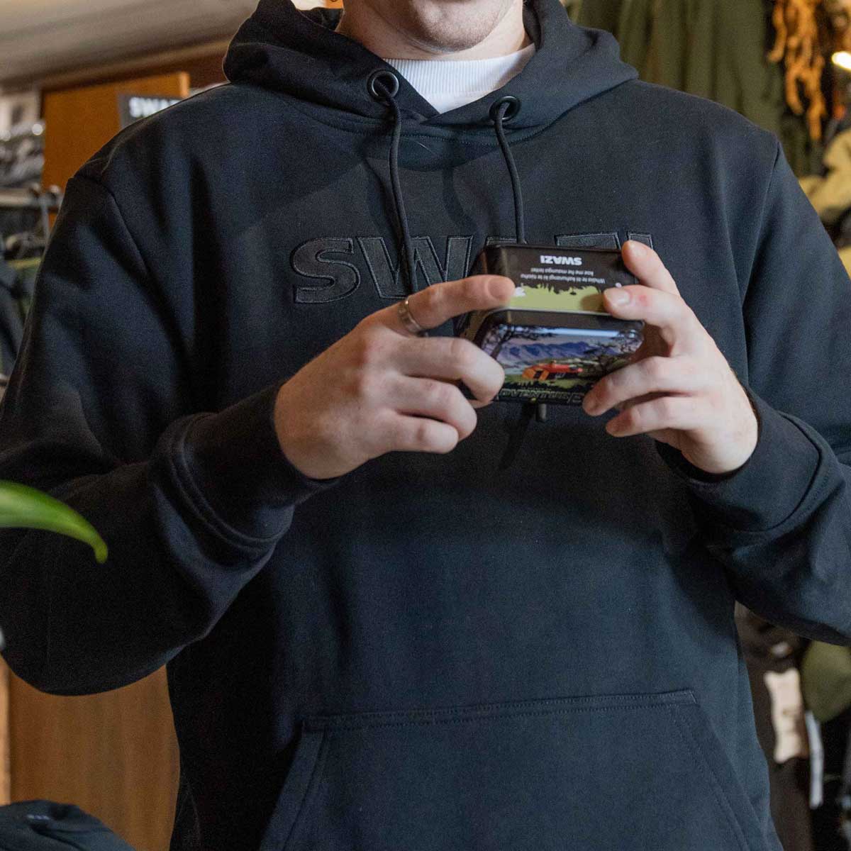 SWAZI Legend Hoodie - Mens - Granite