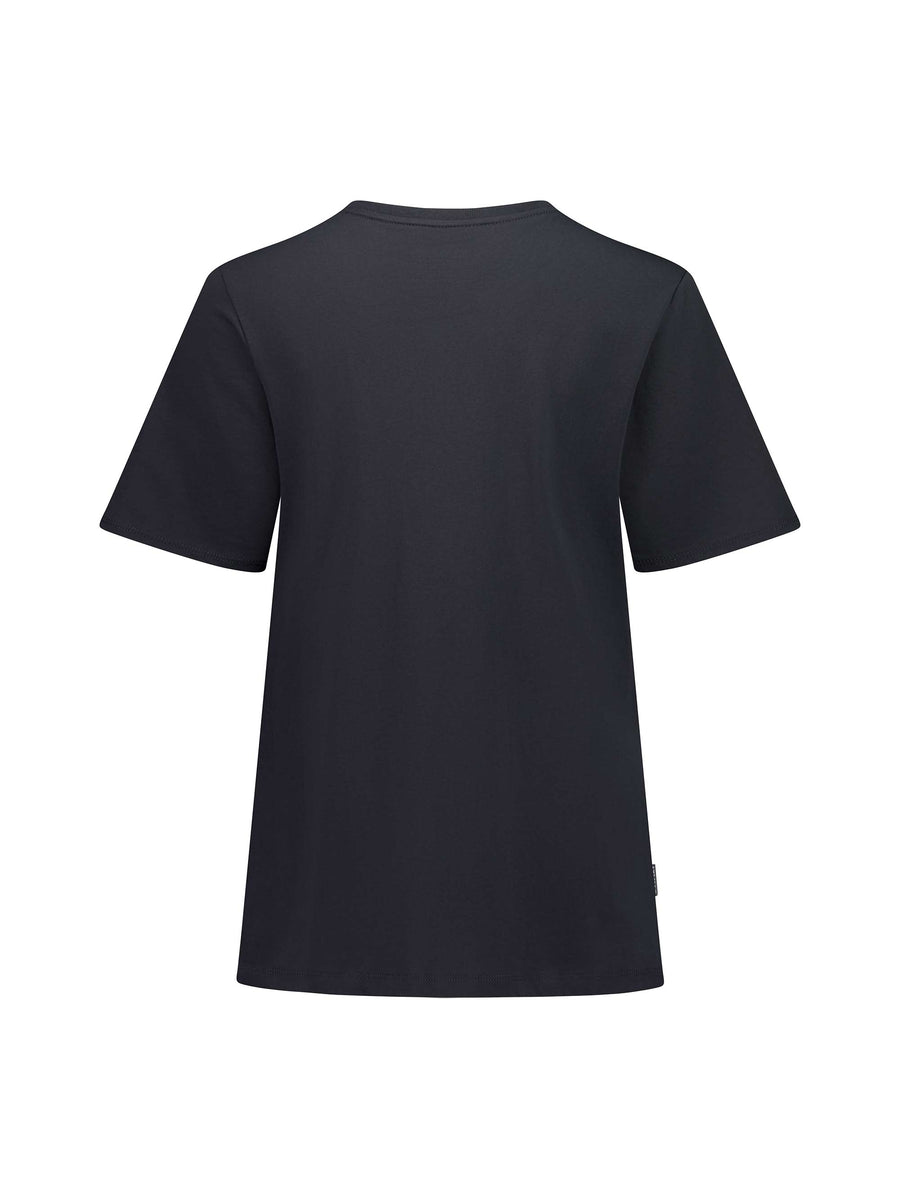 SWAZI Logo T-Shirt Womens Granite, rear view