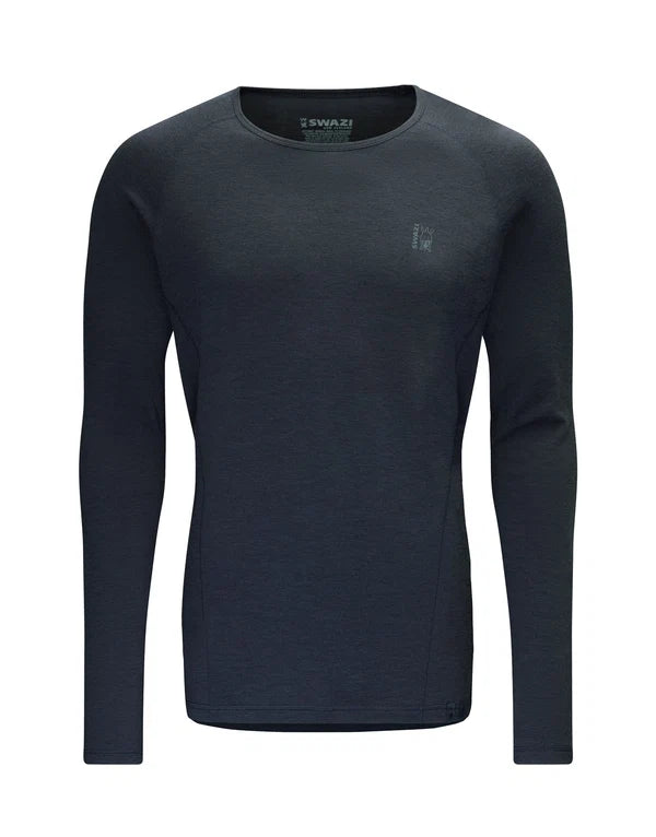 SWAZI Merino Hoodoo Long Sleeve Top - Mens 