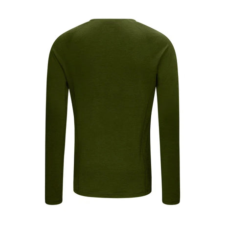 SWAZI Merino Hoodoo Long Sleeve Top - Mens – Olive