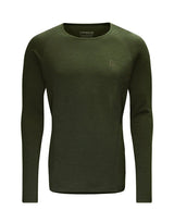 SWAZI Merino Hoodoo Long Sleeve Top - Mens – Olive