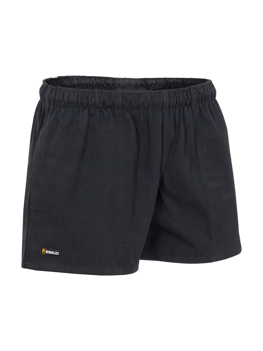 SWAZI Moleys Shorts Mens Black, angled view