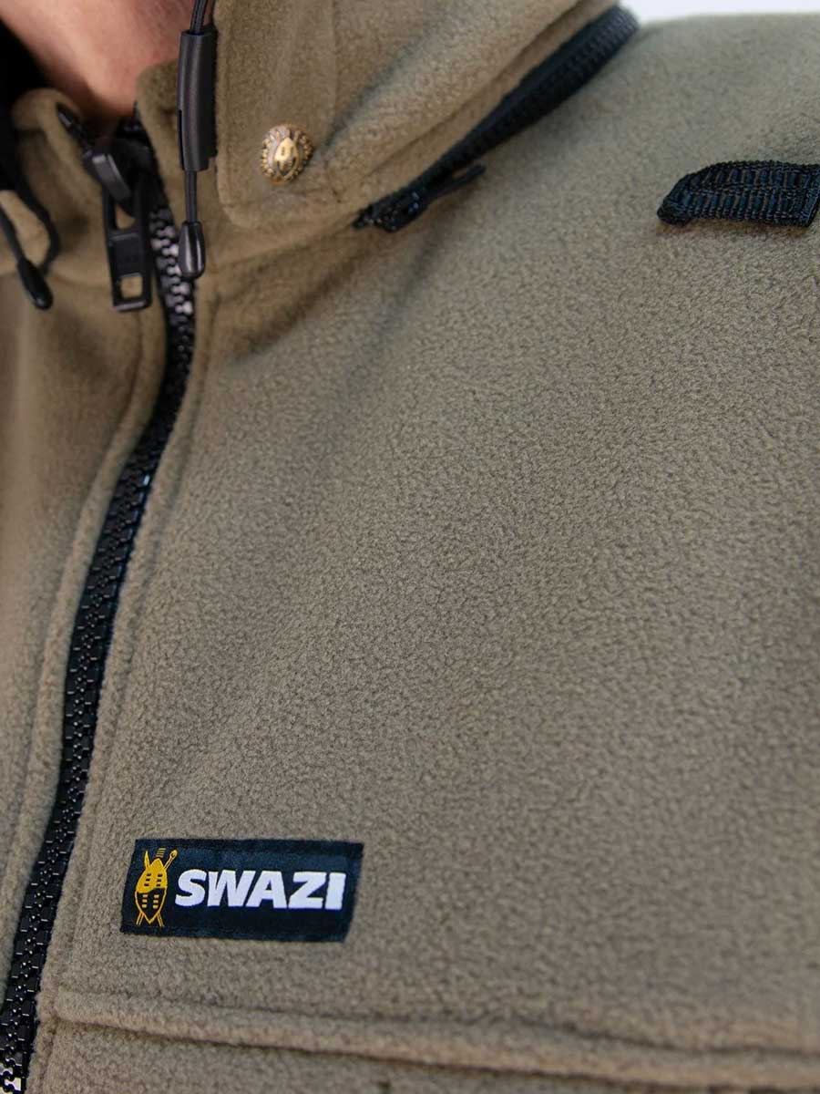 SWAZI Nahanni Shirt - Fleece Smock - Mens - Tussock