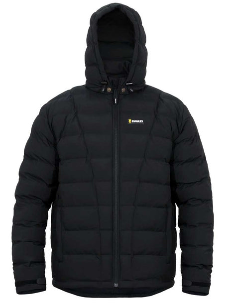 SWAZI Puffadder Puffer Jacket - Mens - Black
