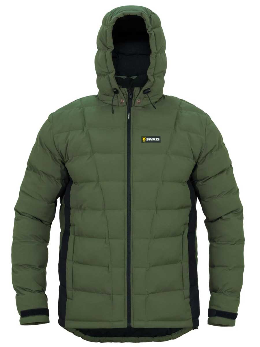 SWAZI Puffadder Puffer Jacket - Mens - Olive