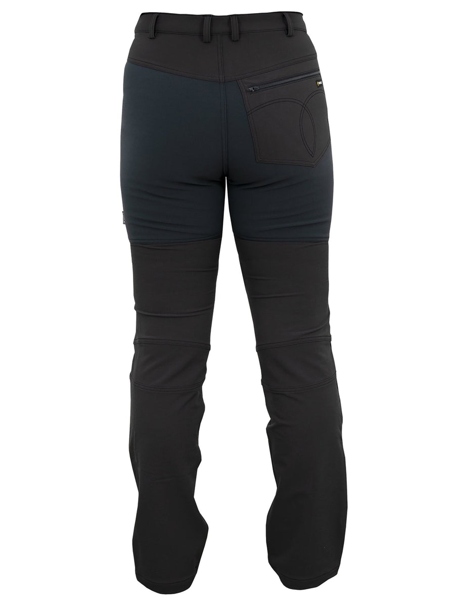SWAZI Savannah Trousers Womens Iron Sand, rear view