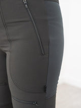 SWAZI Savannah Trousers Womens Iron Sand, pocket detail
