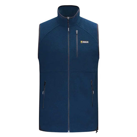 SWAZI Sherpa Fleece Vest - Mens - Midnight