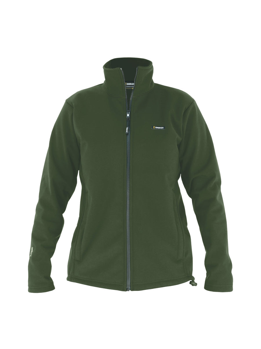 SWAZI Strait Jacket Womens Olive, front view