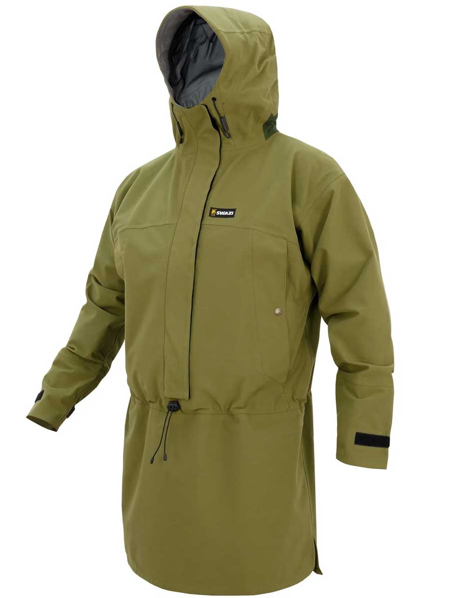 SWAZI Tahr XP Waterproof Smock - Mens - Tussock Green