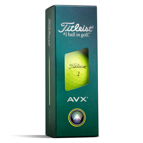 TITLEIST AVX Golf Balls - Yellow / Dozen