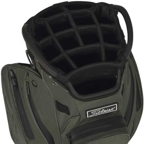 TITLEIST Cart 14 StaDry Golf Bag - Cypress / Black