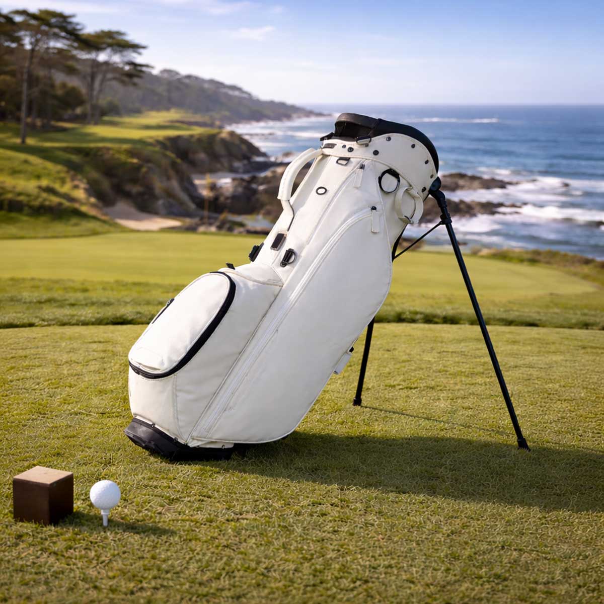 TITLEIST LinksLegend Members Bag - Cool White – A Farley Country
