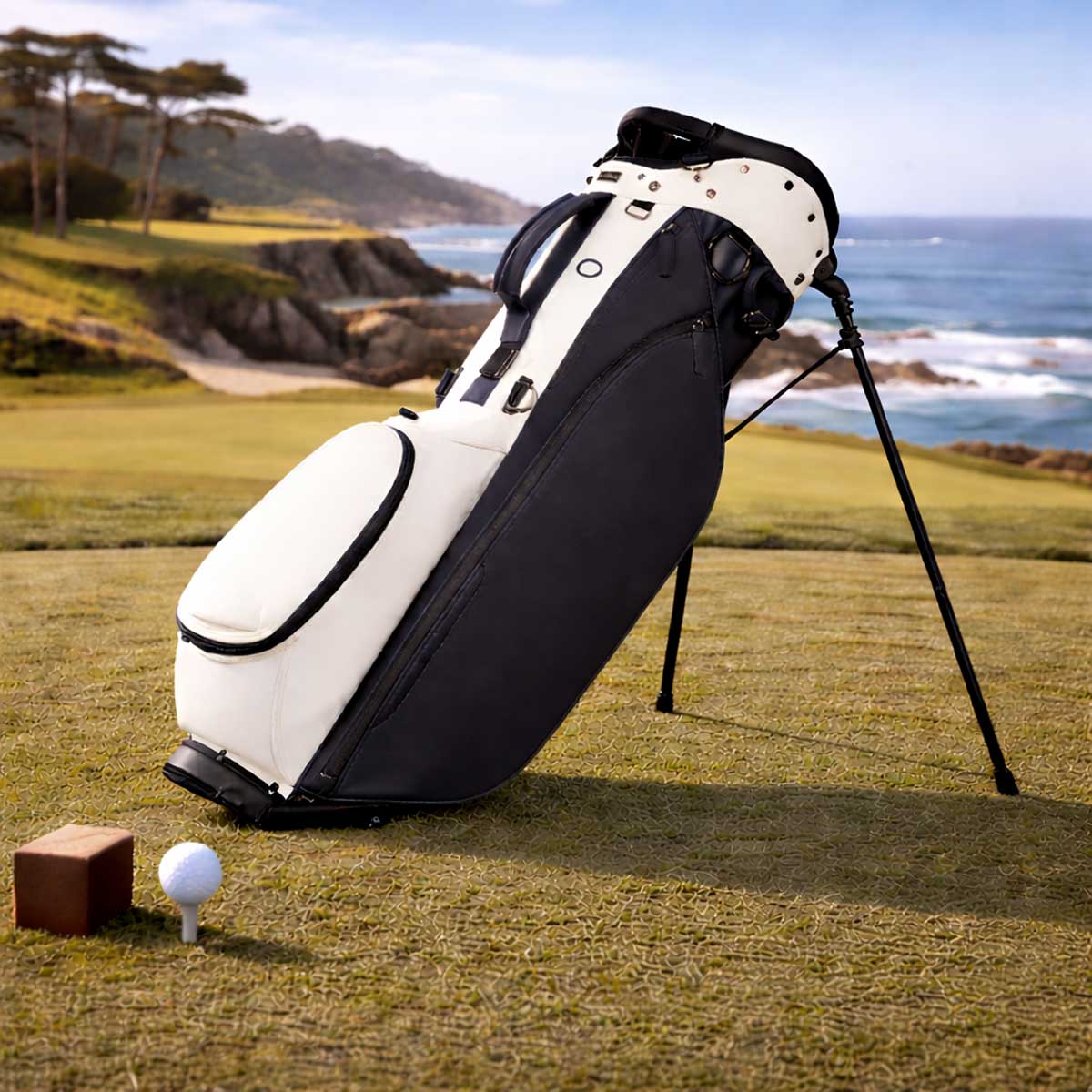 TITLEIST LinksLegend Members Bag - White / Black – A Farley