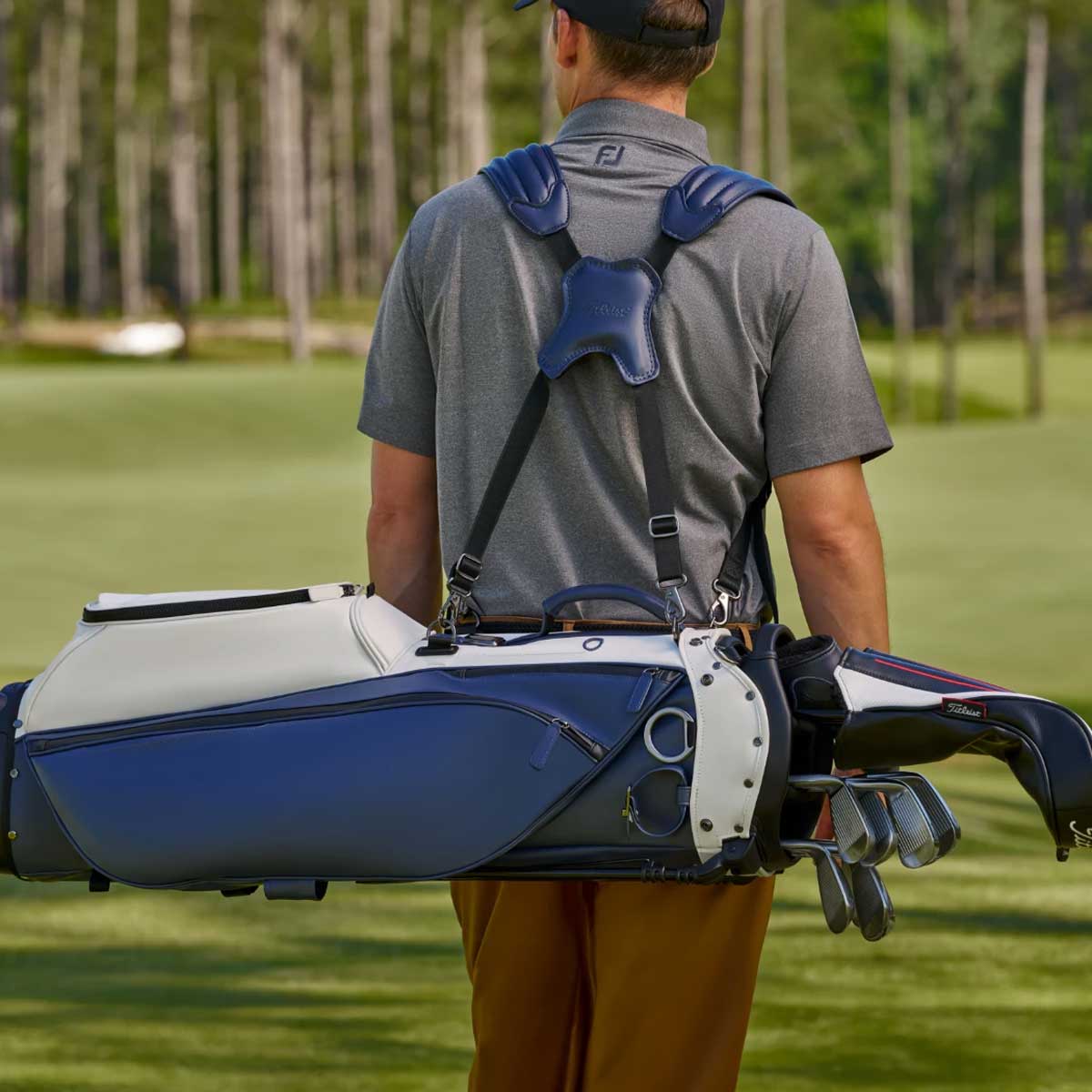 TITLEIST LinksLegend Members Bag - White / Navy