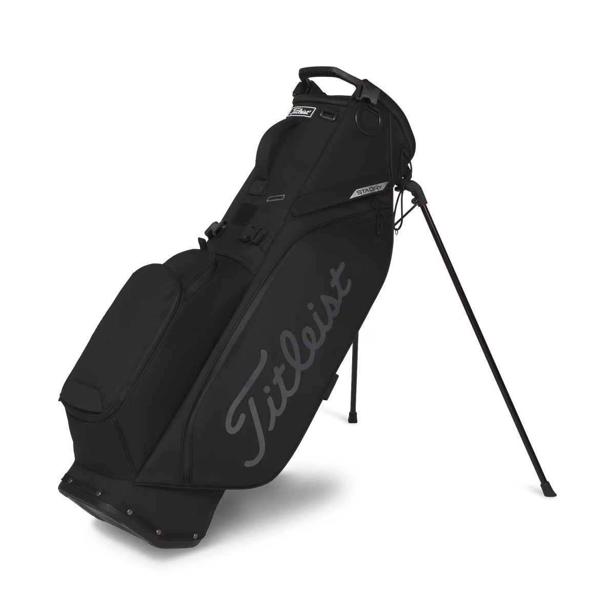 TITLEIST Players S4 StaDry Golf Bag - Black / Black / Graphite