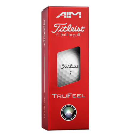 TITLEIST TruFeel Aim360 Golf Balls - White / Dozen