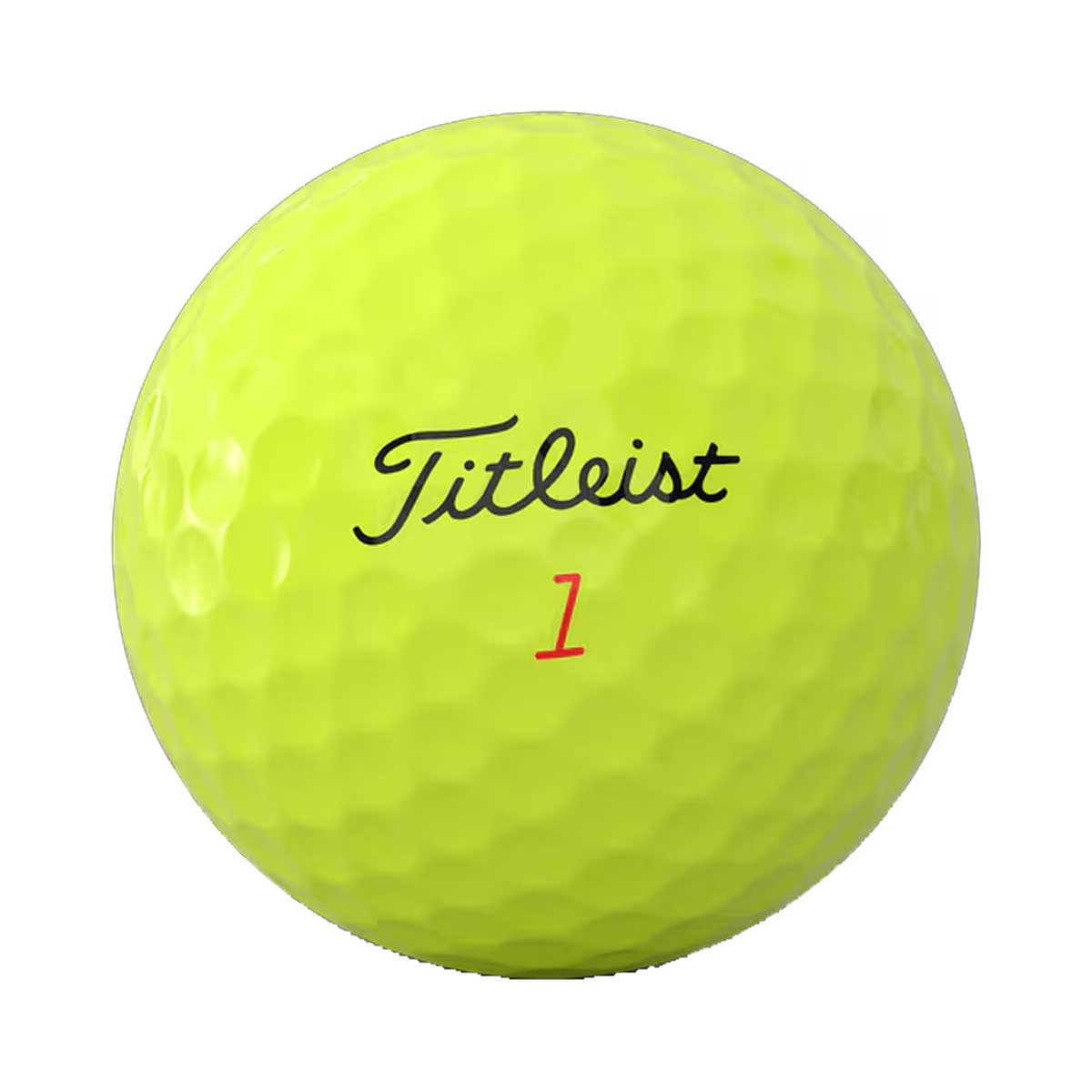 TITLEIST TruFeel Golf Balls - Yellow / Dozen