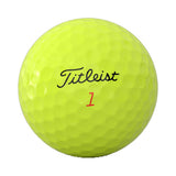TITLEIST TruFeel Golf Balls - Yellow / Dozen