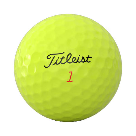 TITLEIST TruFeel Golf Balls - Yellow / Dozen