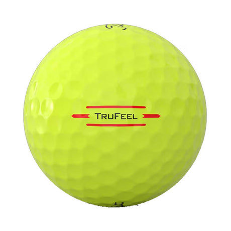 TITLEIST TruFeel Golf Balls - Yellow / Dozen