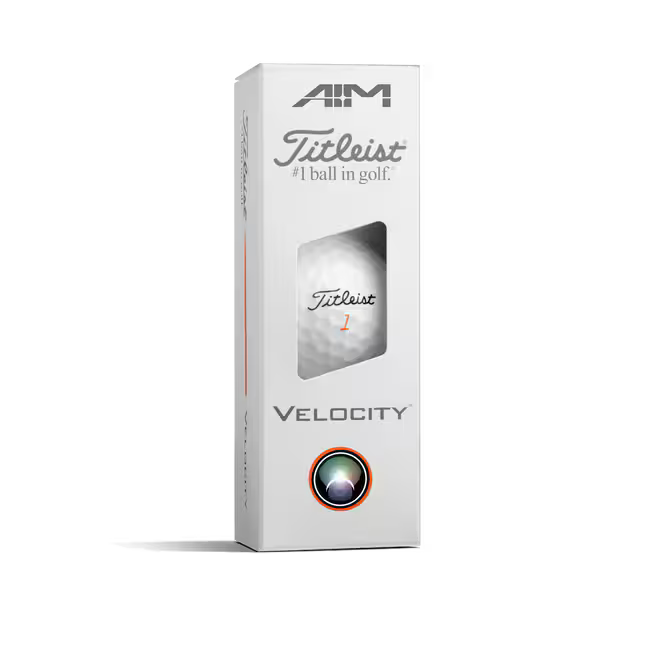 TITLEIST Velocity AIM Performance Golf Balls - White / Dozen