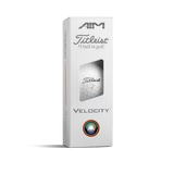 TITLEIST Velocity AIM Performance Golf Balls - White / Dozen