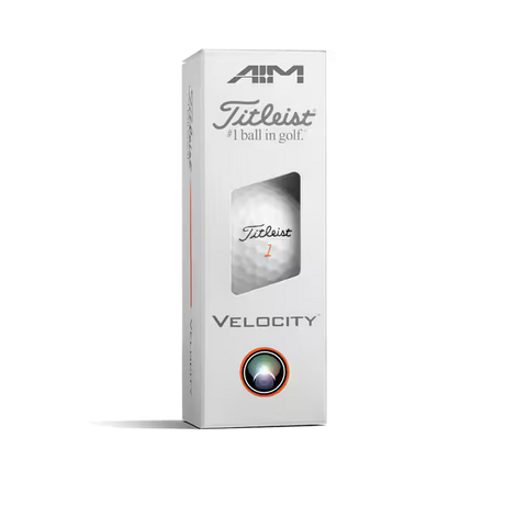 TITLEIST Velocity AIM Performance Golf Balls - White / Dozen