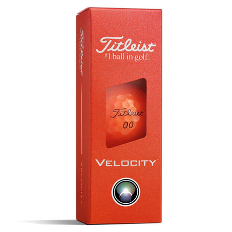 TITLEIST Velocity Golf Balls - Orange / Dozen